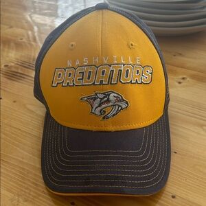 NHL Nashville Predators Yellow and Black Hat